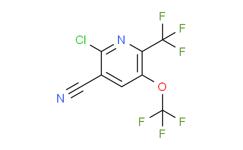 AM72239 | 1806205-35-5 | 2-Chloro-3-cyano-5-(trifluoromethoxy)-6-(trifluoromethyl)pyridine