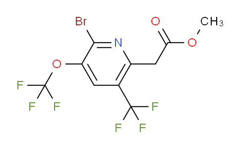 AM72242 | 1804750-63-7 | Methyl 2-bromo-3-(trifluoromethoxy)-5-(trifluoromethyl)pyridine-6-acetate