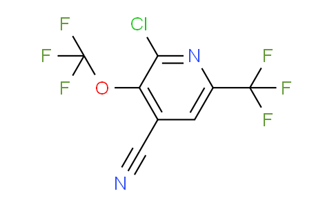 AM72243 | 1803682-70-3 | 2-Chloro-4-cyano-3-(trifluoromethoxy)-6-(trifluoromethyl)pyridine