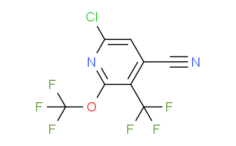 AM72246 | 1804617-67-1 | 6-Chloro-4-cyano-2-(trifluoromethoxy)-3-(trifluoromethyl)pyridine