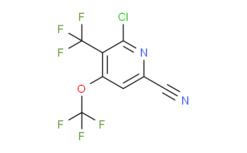AM72252 | 1806205-49-1 | 2-Chloro-6-cyano-4-(trifluoromethoxy)-3-(trifluoromethyl)pyridine