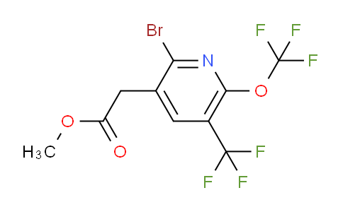 AM72254 | 1803921-76-7 | Methyl 2-bromo-6-(trifluoromethoxy)-5-(trifluoromethyl)pyridine-3-acetate
