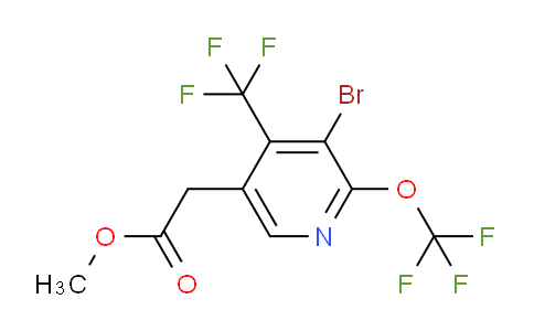 AM72255 | 1803638-85-8 | Methyl 3-bromo-2-(trifluoromethoxy)-4-(trifluoromethyl)pyridine-5-acetate