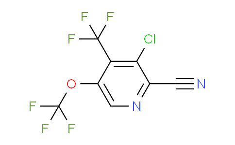 AM72256 | 1804617-77-3 | 3-Chloro-2-cyano-5-(trifluoromethoxy)-4-(trifluoromethyl)pyridine