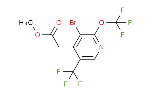 AM72257 | 1804545-40-1 | Methyl 3-bromo-2-(trifluoromethoxy)-5-(trifluoromethyl)pyridine-4-acetate