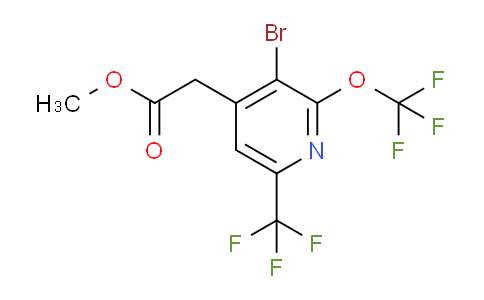 AM72259 | 1804750-68-2 | Methyl 3-bromo-2-(trifluoromethoxy)-6-(trifluoromethyl)pyridine-4-acetate