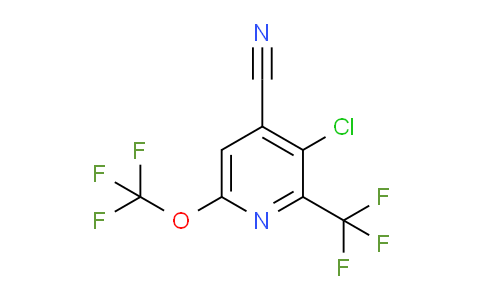 AM72260 | 1803640-27-8 | 3-Chloro-4-cyano-6-(trifluoromethoxy)-2-(trifluoromethyl)pyridine