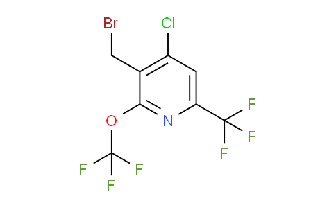 AM72301 | 1804400-52-9 | 3-(Bromomethyl)-4-chloro-2-(trifluoromethoxy)-6-(trifluoromethyl)pyridine