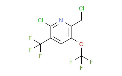 AM72304 | 1804007-55-3 | 2-Chloro-6-(chloromethyl)-5-(trifluoromethoxy)-3-(trifluoromethyl)pyridine