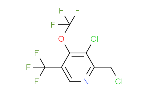 AM72306 | 1806149-91-6 | 3-Chloro-2-(chloromethyl)-4-(trifluoromethoxy)-5-(trifluoromethyl)pyridine