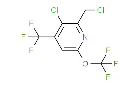 AM72308 | 1804799-30-1 | 3-Chloro-2-(chloromethyl)-6-(trifluoromethoxy)-4-(trifluoromethyl)pyridine