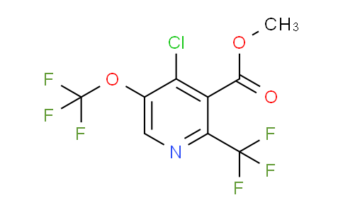 Methyl 4-chloro-5-(trifluoromethoxy)-2-(trifluoromethyl)pyridine-3-carboxylate
