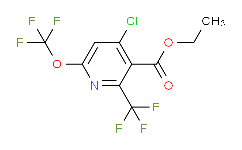 AM72319 | 1804661-23-1 | Ethyl 4-chloro-6-(trifluoromethoxy)-2-(trifluoromethyl)pyridine-3-carboxylate
