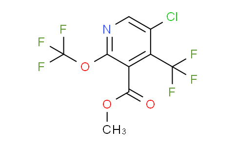 AM72322 | 1804326-06-4 | Methyl 5-chloro-2-(trifluoromethoxy)-4-(trifluoromethyl)pyridine-3-carboxylate