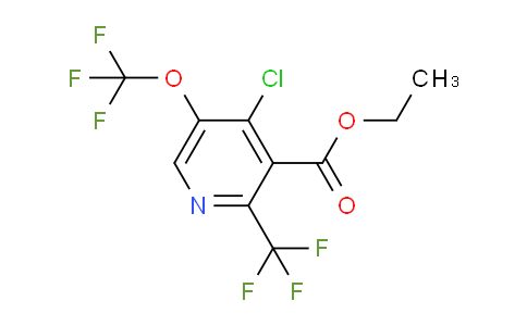 AM72323 | 1803649-98-0 | Ethyl 4-chloro-5-(trifluoromethoxy)-2-(trifluoromethyl)pyridine-3-carboxylate