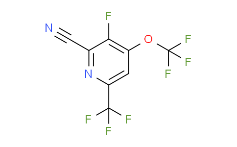 AM72333 | 1803959-98-9 | 2-Cyano-3-fluoro-4-(trifluoromethoxy)-6-(trifluoromethyl)pyridine