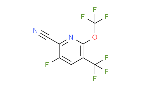 AM72334 | 1806182-01-3 | 2-Cyano-3-fluoro-6-(trifluoromethoxy)-5-(trifluoromethyl)pyridine