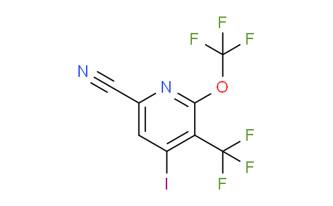 AM72336 | 1804804-08-7 | 6-Cyano-4-iodo-2-(trifluoromethoxy)-3-(trifluoromethyl)pyridine