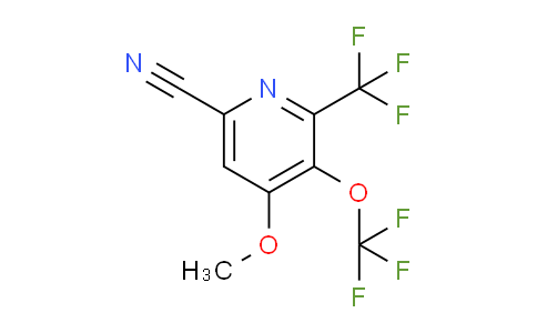 AM72337 | 1804396-81-3 | 6-Cyano-4-methoxy-3-(trifluoromethoxy)-2-(trifluoromethyl)pyridine