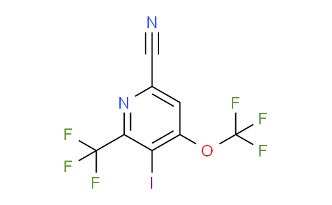 AM72338 | 1806053-11-1 | 6-Cyano-3-iodo-4-(trifluoromethoxy)-2-(trifluoromethyl)pyridine