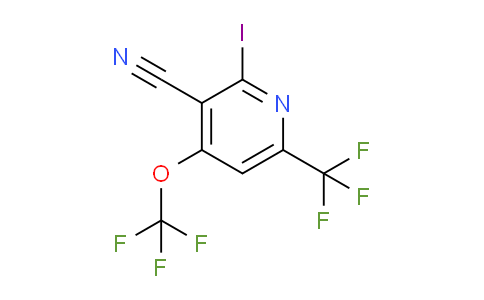 AM72343 | 1804804-18-9 | 3-Cyano-2-iodo-4-(trifluoromethoxy)-6-(trifluoromethyl)pyridine