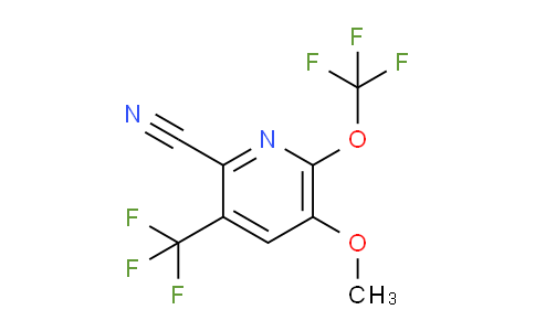 AM72344 | 1803621-72-8 | 2-Cyano-5-methoxy-6-(trifluoromethoxy)-3-(trifluoromethyl)pyridine