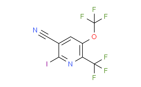 AM72345 | 1804392-86-6 | 3-Cyano-2-iodo-5-(trifluoromethoxy)-6-(trifluoromethyl)pyridine