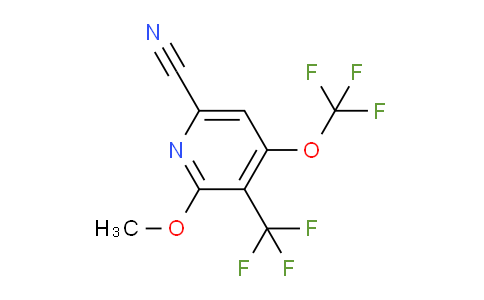 AM72347 | 1804396-89-1 | 6-Cyano-2-methoxy-4-(trifluoromethoxy)-3-(trifluoromethyl)pyridine