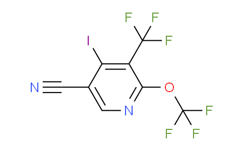 AM72352 | 1804392-93-5 | 5-Cyano-4-iodo-2-(trifluoromethoxy)-3-(trifluoromethyl)pyridine
