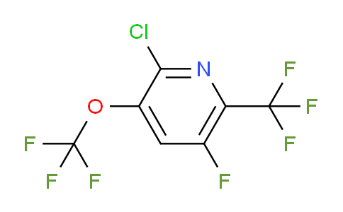 AM72358 | 1803908-66-8 | 2-Chloro-5-fluoro-3-(trifluoromethoxy)-6-(trifluoromethyl)pyridine