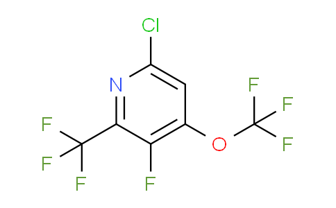 AM72360 | 1804791-73-8 | 6-Chloro-3-fluoro-4-(trifluoromethoxy)-2-(trifluoromethyl)pyridine