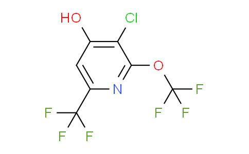 AM72363 | 1803639-99-7 | 3-Chloro-4-hydroxy-2-(trifluoromethoxy)-6-(trifluoromethyl)pyridine