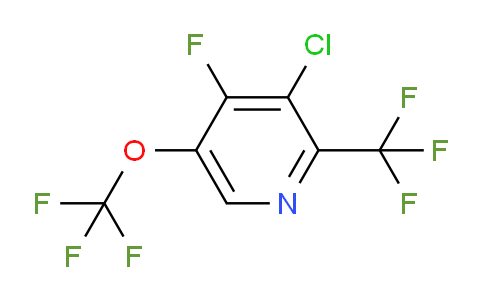AM72371 | 1804791-95-4 | 3-Chloro-4-fluoro-5-(trifluoromethoxy)-2-(trifluoromethyl)pyridine