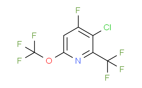 AM72373 | 1803908-86-2 | 3-Chloro-4-fluoro-6-(trifluoromethoxy)-2-(trifluoromethyl)pyridine