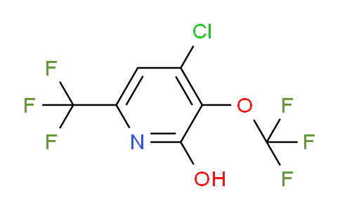 AM72374 | 1803909-58-1 | 4-Chloro-2-hydroxy-3-(trifluoromethoxy)-6-(trifluoromethyl)pyridine
