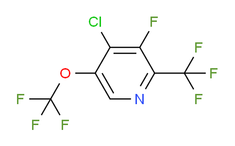AM72384 | 1803647-06-4 | 4-Chloro-3-fluoro-5-(trifluoromethoxy)-2-(trifluoromethyl)pyridine