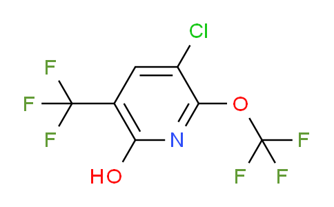 AM72386 | 1804546-77-7 | 3-Chloro-6-hydroxy-2-(trifluoromethoxy)-5-(trifluoromethyl)pyridine