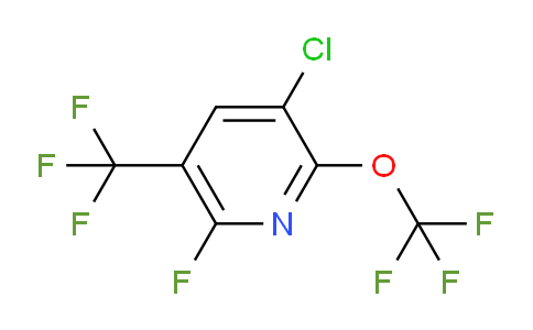 AM72389 | 1803647-10-0 | 3-Chloro-6-fluoro-2-(trifluoromethoxy)-5-(trifluoromethyl)pyridine