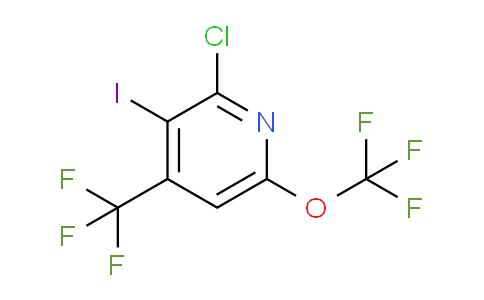 AM72390 | 1806225-12-6 | 2-Chloro-3-iodo-6-(trifluoromethoxy)-4-(trifluoromethyl)pyridine