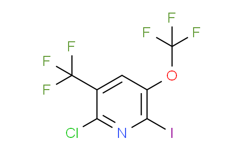 AM72406 | 1804400-41-6 | 2-Chloro-6-iodo-5-(trifluoromethoxy)-3-(trifluoromethyl)pyridine