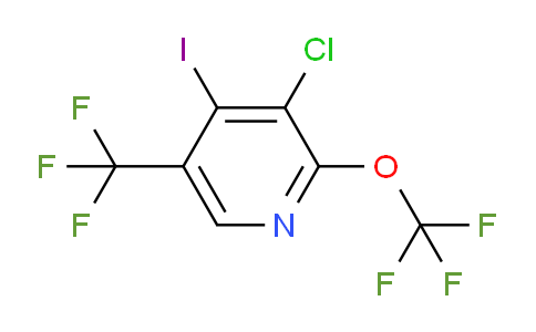 AM72414 | 1804683-83-7 | 3-Chloro-4-iodo-2-(trifluoromethoxy)-5-(trifluoromethyl)pyridine
