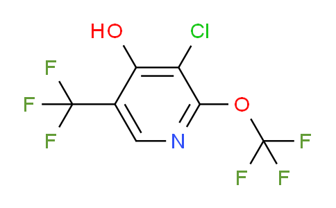 3-Chloro-4-hydroxy-2-(trifluoromethoxy)-5-(trifluoromethyl)pyridine