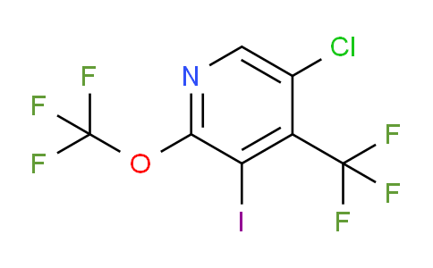 5-Chloro-3-iodo-2-(trifluoromethoxy)-4-(trifluoromethyl)pyridine