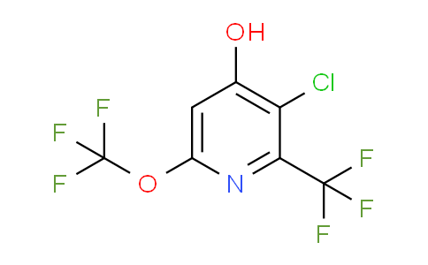 AM72425 | 1806198-38-8 | 3-Chloro-4-hydroxy-6-(trifluoromethoxy)-2-(trifluoromethyl)pyridine