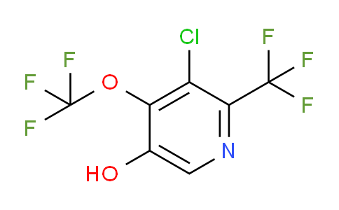 AM72427 | 1804770-75-9 | 3-Chloro-5-hydroxy-4-(trifluoromethoxy)-2-(trifluoromethyl)pyridine