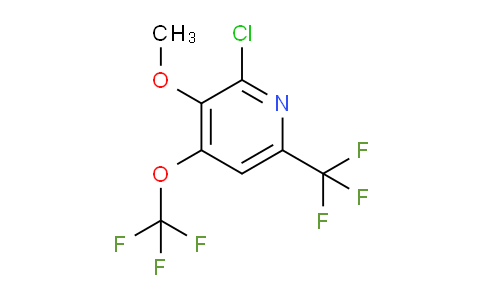 AM72432 | 1806120-67-1 | 2-Chloro-3-methoxy-4-(trifluoromethoxy)-6-(trifluoromethyl)pyridine