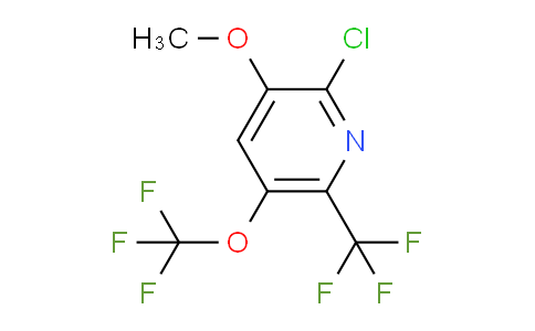 AM72433 | 1806166-94-8 | 2-Chloro-3-methoxy-5-(trifluoromethoxy)-6-(trifluoromethyl)pyridine