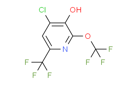 AM72434 | 1804661-25-3 | 4-Chloro-3-hydroxy-2-(trifluoromethoxy)-6-(trifluoromethyl)pyridine