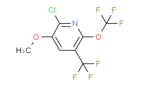 AM72435 | 1806229-86-6 | 2-Chloro-3-methoxy-6-(trifluoromethoxy)-5-(trifluoromethyl)pyridine