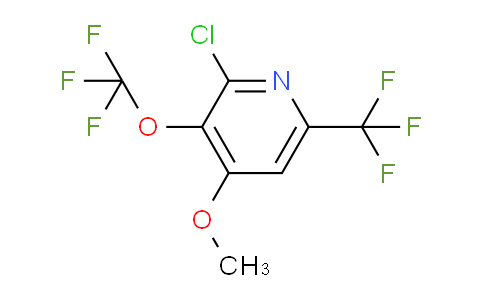AM72437 | 1803694-44-1 | 2-Chloro-4-methoxy-3-(trifluoromethoxy)-6-(trifluoromethyl)pyridine
